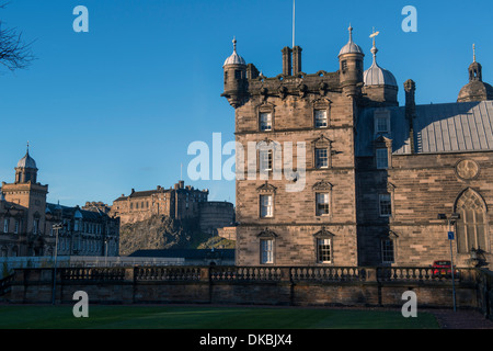 George Heriot's School, Città Vecchia, Edimburgo, Scozia. Indipendente leader nella scuola primaria e secondaria nel Regno Unito. Aperto nel 1659. Foto Stock