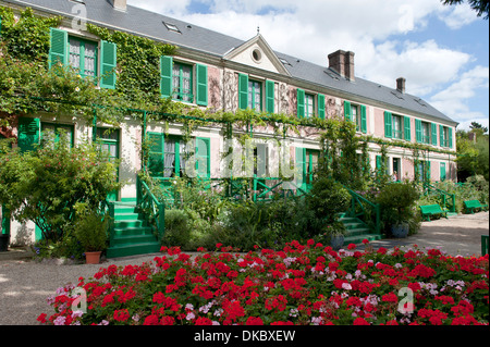 Claude Monet giardino giverny departement eure Francia Europa Foto Stock