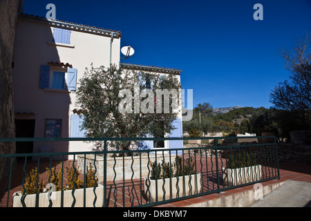 Il piccolo villaggio di Riboux (Var, Francia) Foto Stock