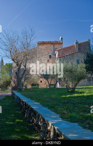 Il piccolo villaggio di Riboux (Var, Francia) Foto Stock