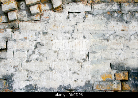 Muro di mattoni in background. Si può mettere dentro il vostro testo o potrebbe essere utilizzata come una texture o uno sfondo per il design. Foto Stock