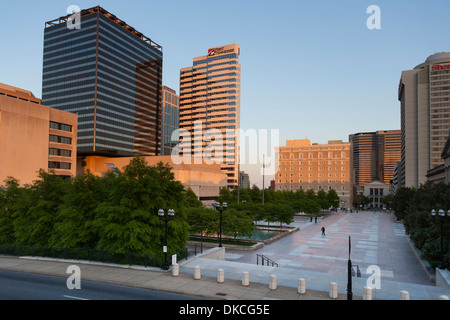Downtown Nashville, TN, USA Foto Stock