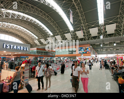 'Aeroporto internazionale di Sabiha Gokcen di Istanbul in Turchia Foto Stock