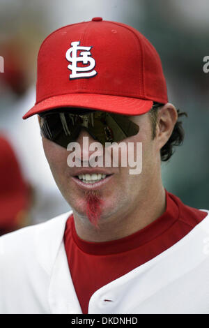 Mar 21, 2007 - Giove, FL, Stati Uniti d'America - St. Louis Cardinals' SCOTT SPIEZIO durante una molla formazione gioco tra il Baltimore Orioles e St. Louis Cardinals a Roger Dean Stadium. (Credito Immagine: © Bruce R. Bennett/Palm Beach post/ZUMA Premere) Restrizioni: USA diritti tabloid fuori! Foto Stock