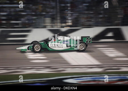 Jun 09, 2007 - Fort Worth, Texas, Stati Uniti d'America - Indy Car: Ed Carpenter durante la IRL Bombardier Jet Lear 550 gara al Texas Motor Speedway. Sam Hornish Jr vince e il team Andretti Green Racing prende il top 3 posti con Sam Hornsh in primo, Tony Kanaan in seconda e Danica Patrick con il suo miglior risultato di sempre a 3rd. (Credito Immagine: © David Bailey/ZUMA Press) Foto Stock