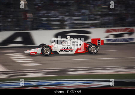 Jun 09, 2007 - Fort Worth, Texas, Stati Uniti d'America - Indy Car: Sam Hornish Jr. Durante la IRL Bombardier Jet Lear 550 gara al Texas Motor Speedway. Sam Hornish Jr vince e il team Andretti Green Racing prende 2,3,4 macchie con Sam Hornsh in primo, Tony Kanaan in seconda e Danica Patrick con il suo miglior risultato di sempre a 3rd. (Credito Immagine: © David Bailey/ZUMA Press) Foto Stock