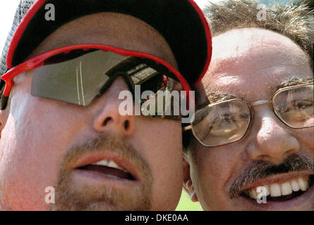 Giugno 11, 2007 - Miami, Florida, Stati Uniti d'America - MARK MCGWIRE E DAVID fotografato in Miami, Forida. (Credito Immagine: © David Jacobs/ZUMA Press) Foto Stock