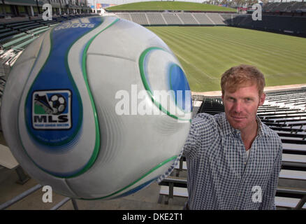 Jul 23, 2007 - Los Angeles, CA, Stati Uniti d'America - Alessio LALAS, ex giocatore di calcio e ora General Manager dei Los Angeles Galaxy squadra di calcio. (Credito Immagine: © Ringo Chiu/ZUMA Press) Foto Stock