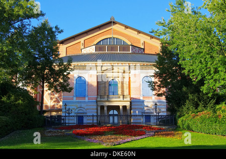 Bayreuth Festspielhaus - Teatro del Festival di Bayreuth 03 Foto Stock