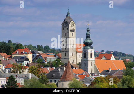 Krems und Stein an der Donau - Krems e Stein sul Danubio 03 Foto Stock