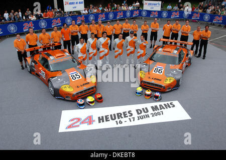 Jun 17, 2007 - Le Mans, Francia - durante le verifiche tecniche per la 24 Ore di Le Mans, Martedì 12 Giugno, 2007. (Credito Immagine: © Rainier Ehrhardt/ZUMAPRESS.com) Foto Stock