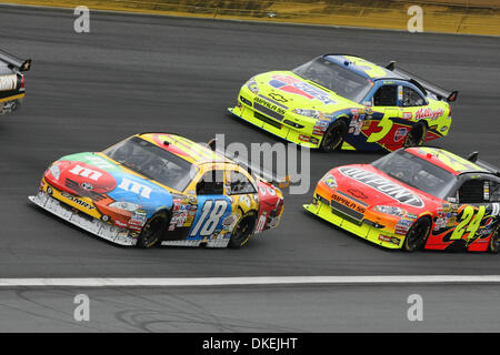 25 maggio 2009 - Concord, North Carolina, Stati Uniti d'America - KURT BOSCH nel pack con Jeff Gordon e Mark Martin a Lowes Motor Speedway - il cinquantesimo della Coca Cola 600. (Credito Immagine: © Jim Dedmon/ZUMA Press) Foto Stock