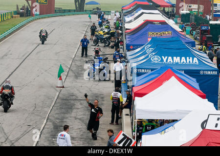 14 agosto 2009 - Alton, Virginia, Stati Uniti - 14 agosto 2009: AMA di Virginia International race modo (credito Immagine: © Mark Abbott/Southcreek globale/ZUMApress.com) Foto Stock