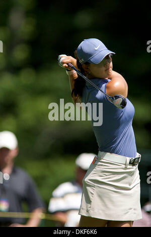 Jun 12, 2009 - Havre De Grace, Maryland , USA - Michelle Wie delle Hawaii durante la seconda tornata del McDonald LPGA campionato a Bulle Rock. (Credito Immagine: © Chaz Niell Southcreek/EMI/ZUMA Press) Foto Stock