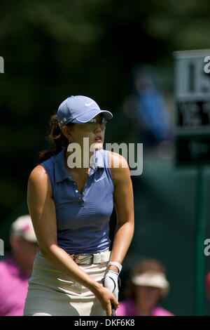 Jun 12, 2009 - Havre De Grace, Maryland , USA - Michelle Wie delle Hawaii durante la seconda tornata del McDonald LPGA campionato a Bulle Rock. (Credito Immagine: © Chaz Niell Southcreek/EMI/ZUMA Press) Foto Stock