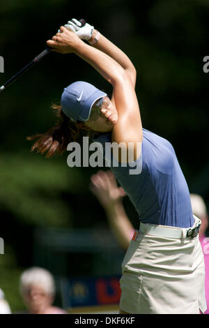 Jun 12, 2009 - Havre De Grace, Maryland , USA - Michelle Wie delle Hawaii durante la seconda tornata del McDonald LPGA campionato a Bulle Rock. (Credito Immagine: © Chaz Niell Southcreek/EMI/ZUMA Press) Foto Stock