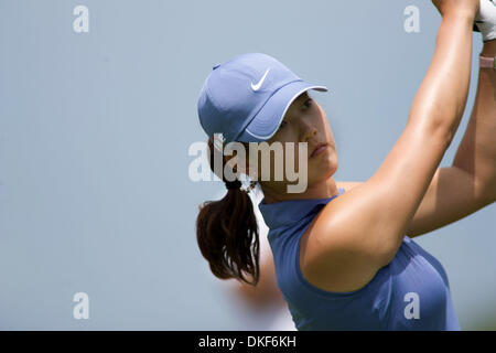 Jun 12, 2009 - Havre De Grace, Maryland , USA - Michelle Wie delle Hawaii durante la seconda tornata del McDonald LPGA campionato a Bulle Rock. (Credito Immagine: © Chaz Niell Southcreek/EMI/ZUMA Press) Foto Stock