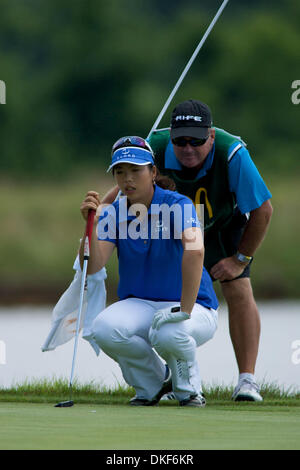 Jun 12, 2009 - Havre De Grace, Maryland , USA - SHANSHAN FENG della Cina durante la seconda tornata del McDonald LPGA campionato a Bulle Rock. (Credito Immagine: © Chaz Niell Southcreek/EMI/ZUMA Press) Foto Stock