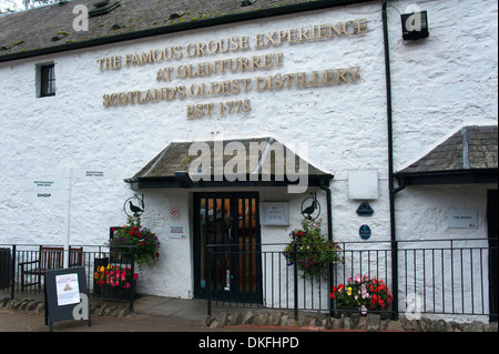 La famosa Grouse Experience, Glenturret Distillery, Glenturret, Crieff Scozia, Regno Unito Foto Stock