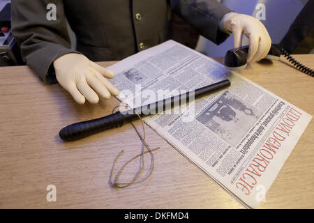 Museo delle Spy all'Hotel Jalta. La metropolitana dell'hotel Praga Repubblica Ceca Foto Stock