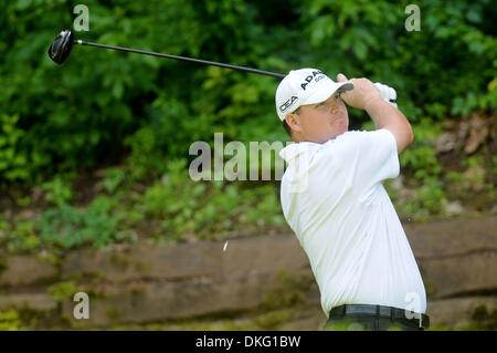 Giugno 27, 2009 - Cromwell, Connecticut, Stati Uniti - 27 Giugno 2009: Ciad Campbell durante il round 3 del campionato di viaggiatori al TPC River Highlands a Cromwell, CT. (Credito Immagine: © Geoff Bolte/Southcreek globale/ZUMApress.com) Foto Stock