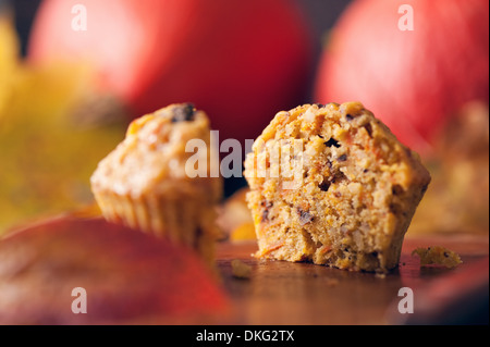 Muffin di zucca, Ottobrunn, Baviera, Germania, Europa Foto Stock