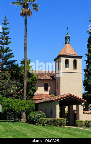 La missione di Santa Clara de Asis, Santa Clara City, California, Stati Uniti d'America, America del Nord Foto Stock