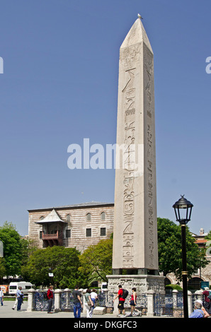 Obelisco in ippodromo, Istanbul, Turchia Foto Stock