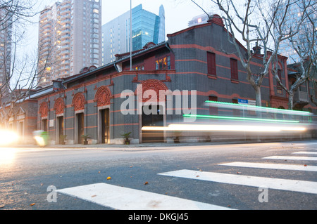 Museo del Primo Congresso nazionale del Partito Comunista Cinese a 76 Xingye Road, Huangpu District, Shanghai, Cina Foto Stock