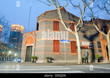 Museo del Primo Congresso nazionale del Partito Comunista Cinese a 76 Xingye Road, Huangpu District, Shanghai, Cina Foto Stock