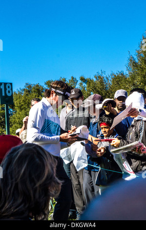 Bubba Watson al 2013 Northwestern reciproca Challenge a Sherwood Country Club in Thousand Oaks California Foto Stock