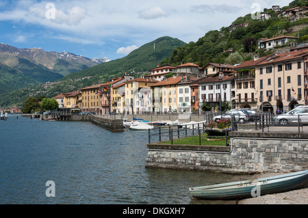 Domaso, lago di Como, laghi italiani, Lombardia, Italia, Europa Foto Stock