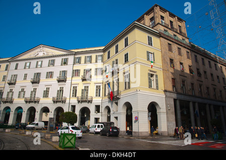 Piazza Carlo Felice piazza centrale della città di Torino Piemonte Italia del nord Europa Foto Stock