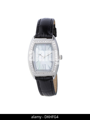 Bellissimo orologio da polso decorate da cristalli Foto Stock