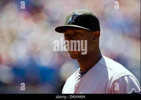 Giugno 14, 2009 - Toronto, Ontario, Canada - 14 Giugno 2009: Florida Marlins Hanley Ramirez (2) presso il Rogers Centre a Toronto in Canada. ..Florida ha conquistato i Blue Jays 11-3 (credito Immagine: © Southcreek globale/ZUMApress.com) Foto Stock