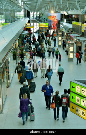 Haupthalle, Flughafen Tegel di Berlino, Deutschland Foto Stock