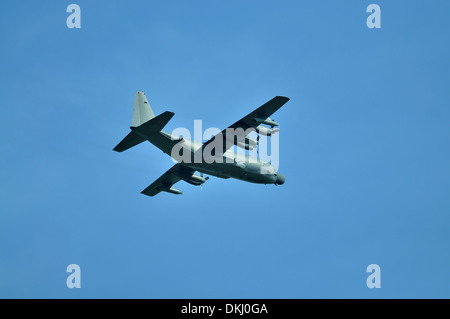 Lockheed MC-130H Hercules combattere Taloni II. Infiltrazione variante di estrazione. 7 special operations squadron. Mildenhall UK. Foto Stock