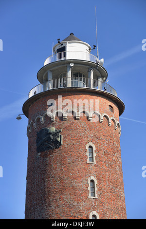 Leuchtturm, Hafen, Kolberg, Polen Foto Stock