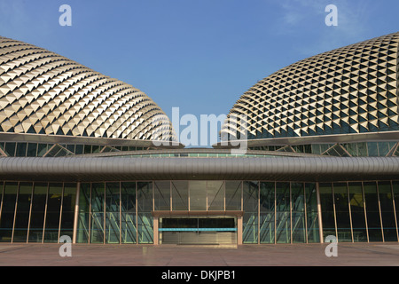 Teatri Esplanade sulla Baia, Singapur Foto Stock