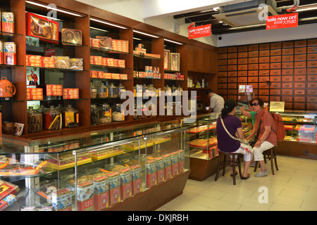 Apotheke, Chinatown, Singapur Foto Stock