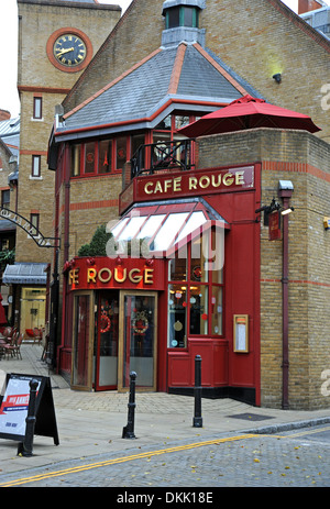 Cafe Rouge ristorante in Kensington London REGNO UNITO Foto Stock