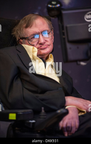 Il professor Stephen Hawking Foto Stock