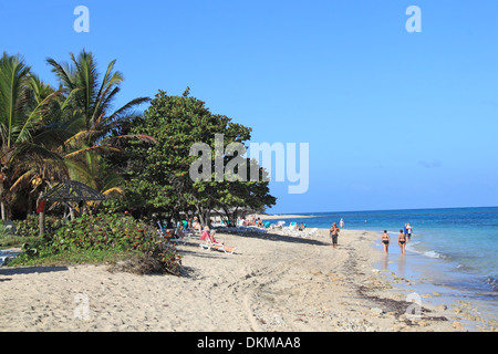 Arroyo Bermejo Beach al Breezes Resort, Playa Jibacoa, Mayabeque provincia, Cuba, il Mare dei Caraibi e America centrale Foto Stock