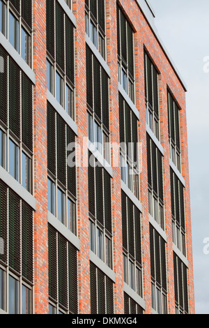 Dettaglio di un ufficio moderno edificio in Kiel, Germania Foto Stock