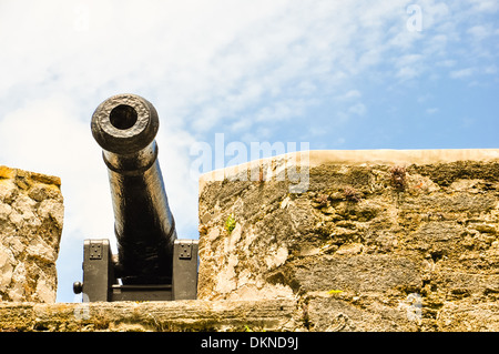 Dettagli del castillo san marco in sant Agostino in Florida Foto Stock