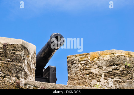 Dettagli del castillo san marco in sant Agostino in Florida Foto Stock