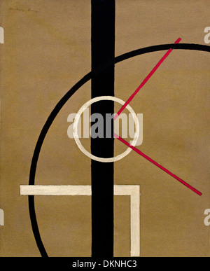 Composizione di ND in László Moholy Nagy 1895-1946 nato in Ungheria American Stati Uniti d'America Foto Stock