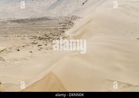 Caral ( 2600 A.C. e 2000 BCE) la più antica città delle Americhe. supe valley. Perù. Patrimonio mondiale dell'UNESCO. Foto Stock