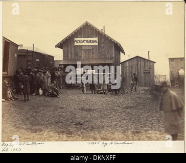 Virginia, Aquia Creek. Provost Marshal di ufficio, INVERNO 1862-3. 533320 Foto Stock