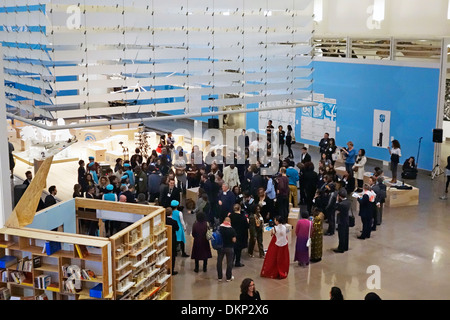 Popolo della nazione unita al Queens Museum of Art Foto Stock